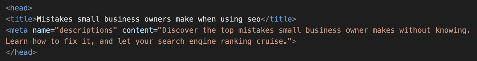 Screenshot of seo-code1